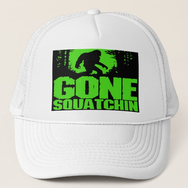 Casquette allé drôle de Squatchin - édition de New (Devant)