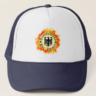 Casquette Allemand/Deutschland Forever/aigle/croix de fer/fe