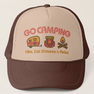 Casquette Aller Camping Trucker Chapeau