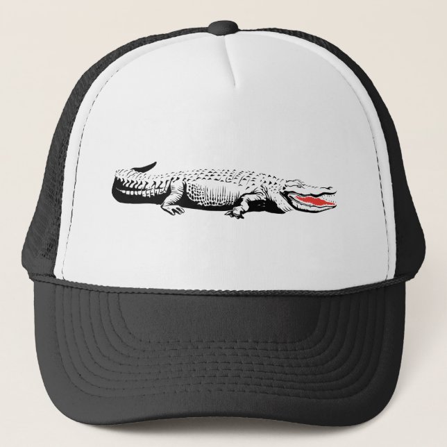 Casquette Alligator élégant (Devant)