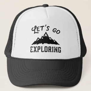 Casquette Allons explorer