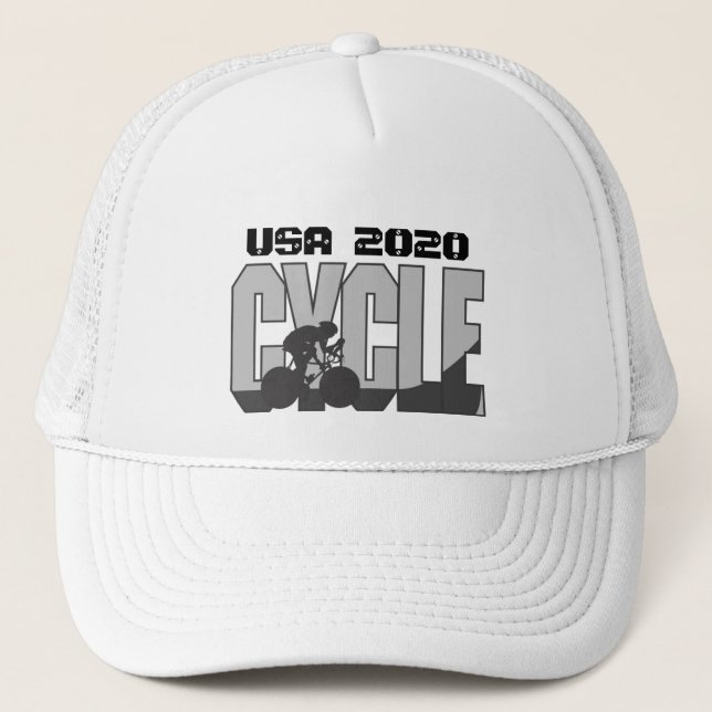 Casquette Allons Faire du vélo - (Devant)