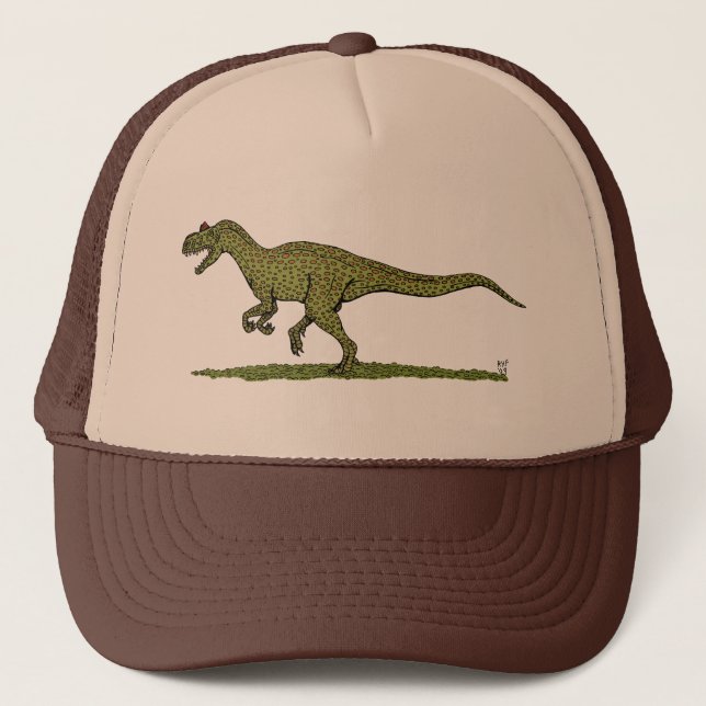 Casquette Allosaurus de Dinosaure Jurassique (Devant)