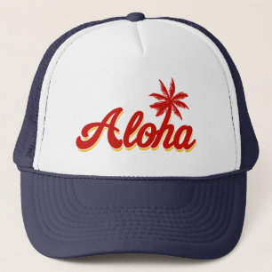 Casquette Aloha palmier de cru d'Hawaï