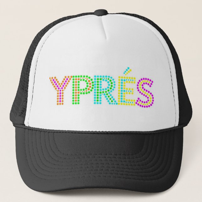 Casquette Alors nous sommes néon de Ridin (Devant)