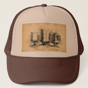 Casquette Alouette d'apiculture Vintage