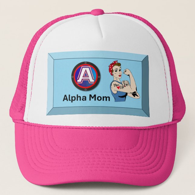 Casquette Alpha Maman (Devant)