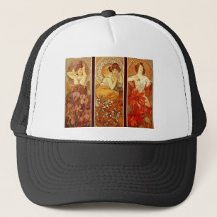 Casquette Alphonse Mucha