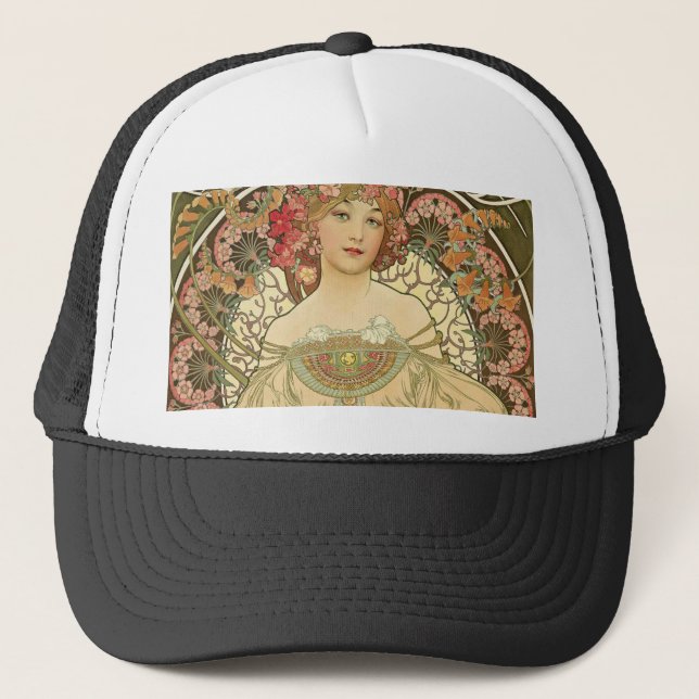 Casquette Alphonse Mucha - Art Nouveau Master (Devant)