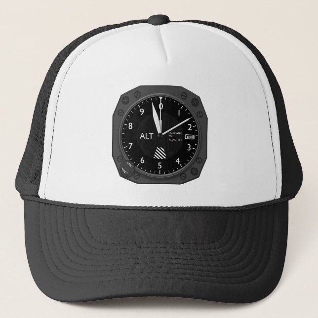 Casquette Altimètre de l'aéronef (Devant)