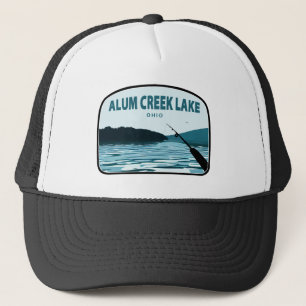 Casquette Alum Creek Lake Ohio Fishing Rod