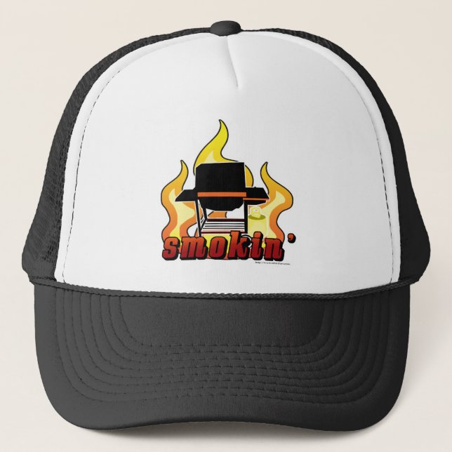 Casquette Amant fumeur BBQ (Devant)