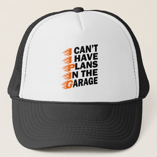 Casquette Amant mécanique, cadeau de Fête des pères (Devant)