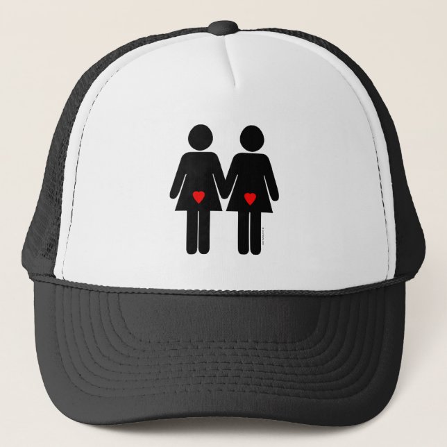 Casquette Amants lesbiens (Devant)