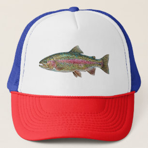 Casquette Amateur de pêche - Conception de pêche à la truite