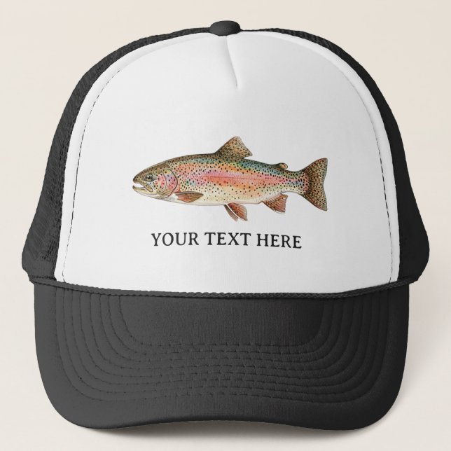 Casquette Amateur de pêche personnalisé - Conception de pêch (Devant)