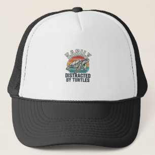 Casquette Amateur de tortues vintage facilement distrait par