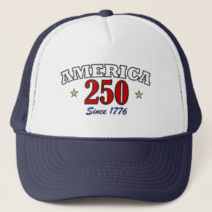 Casquette America 250 Depuis 1776 Patriotique Quatre Juillet