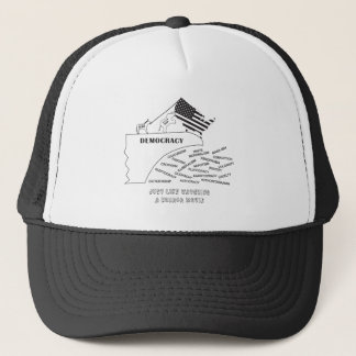 Casquette America Going Off The Cliff In Black