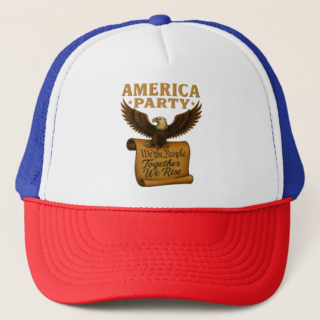 Casquette America Party (Devant)