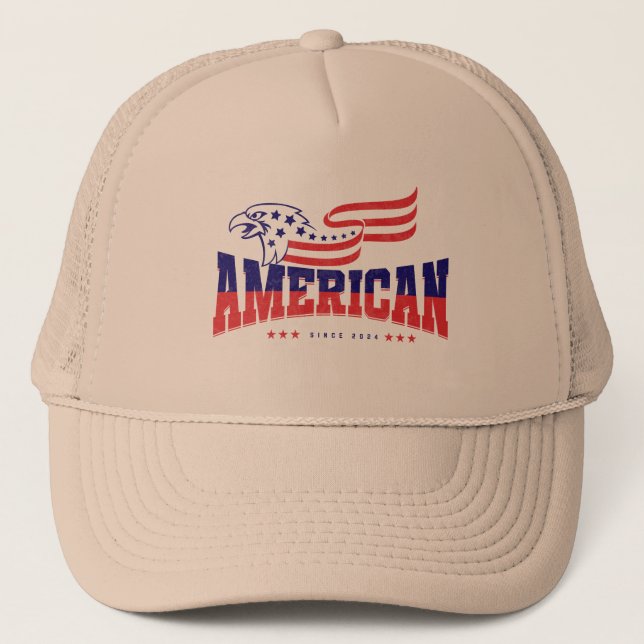 casquette américain (Devant)