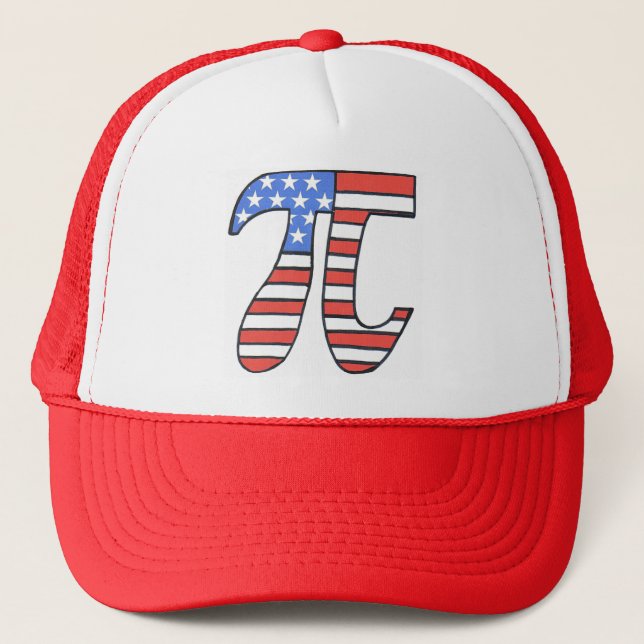 Casquette américain de camionneur de pi (Devant)