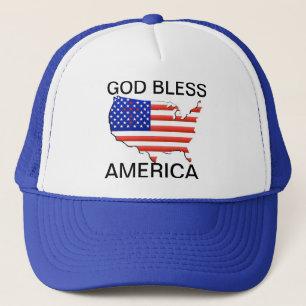 CASQUETTE AMÉRICAIN DE FLAG/MAP