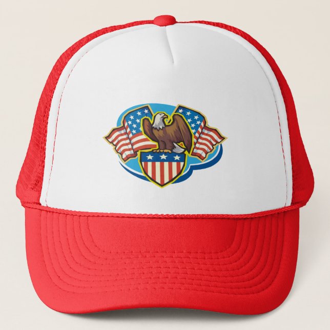 Casquette américain de l'aigle (Devant)