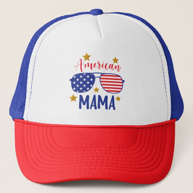 Casquette américain de maman (Devant)