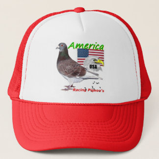 Casquette Américain de pigeon d'emballage des Etats-Unis