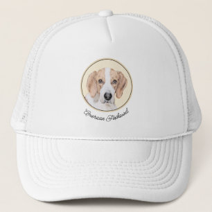 Casquette American Foxhound Painting - Joli art original chi