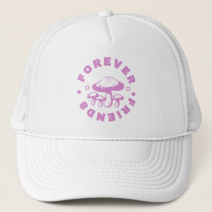 Casquette Amis de tous les temps mignons Champignons roses