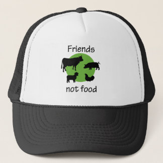 Casquette Amis, pas nourriture
