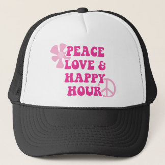 Casquette Amour de paix et heure heureuse