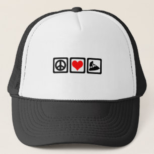 Casquette Amour de paix jetskiing