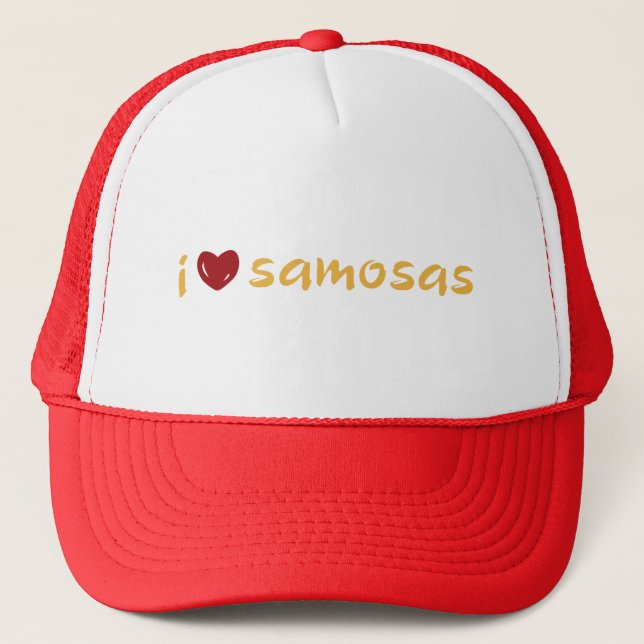 Casquette Amour de Samosa (Devant)