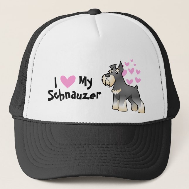 Casquette Amour de Schnauzer (Devant)