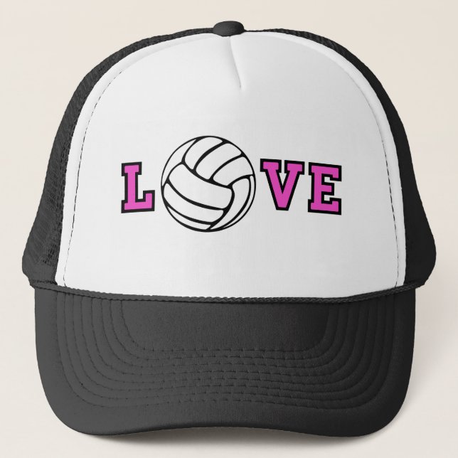 Casquette Amour de volleyball (Devant)