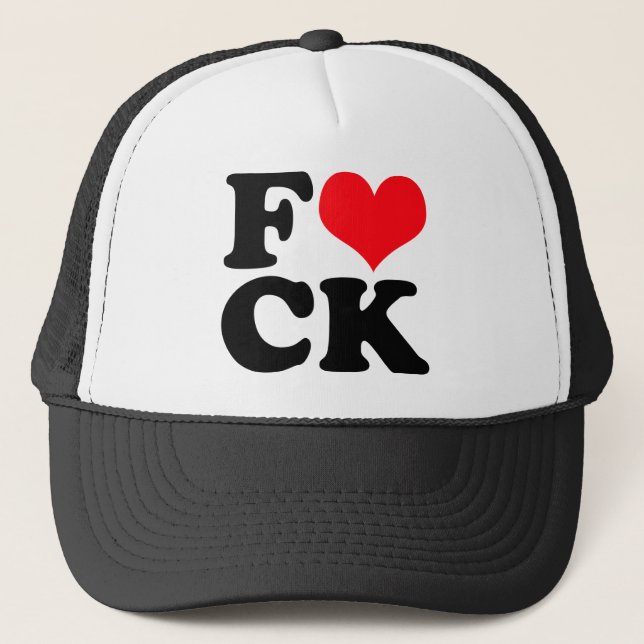 Casquette Amour drôle Coeur Offensive Humour (Devant)
