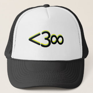 Casquette amour singularité <3 × chapeau de camionneur noir 