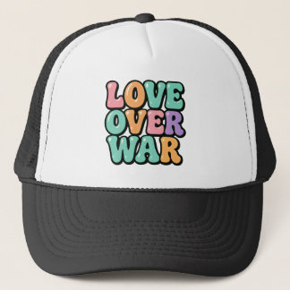 Casquette Amour sur la guerre bulle Rétro 70