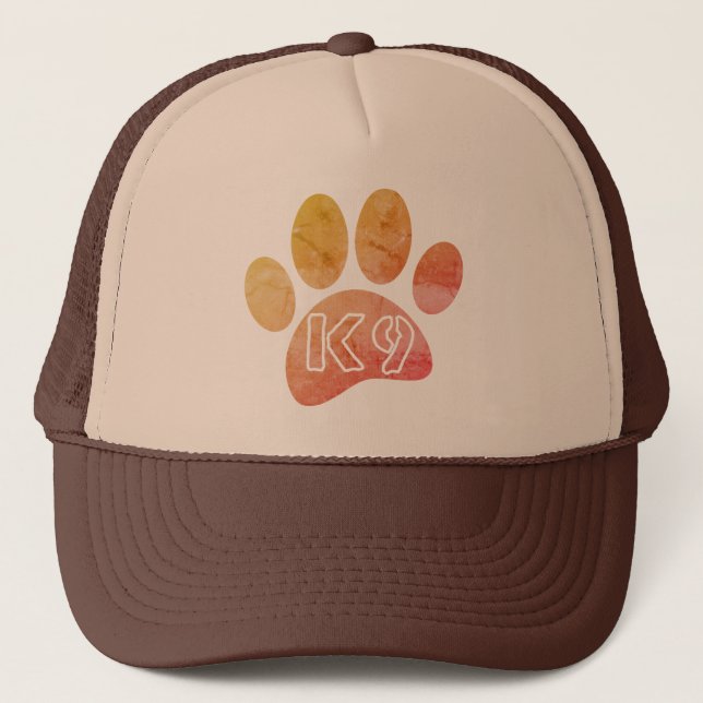 Casquette Amoureux de les chiens K9 (Devant)