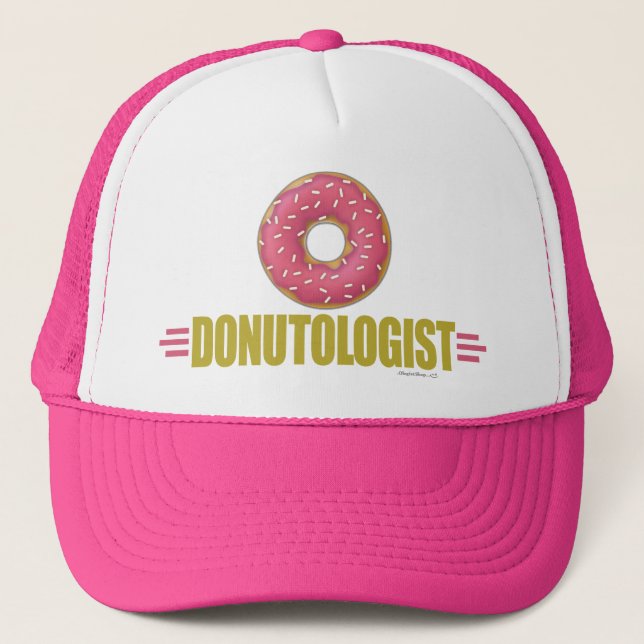 Casquette Amusant âpre le foin de donut (Devant)
