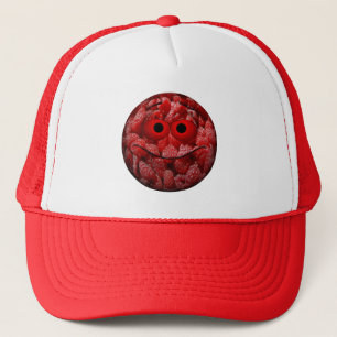 Casquette Amusant Emoticon framboise