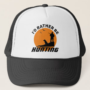 Casquette Amusant Je préfère chasser