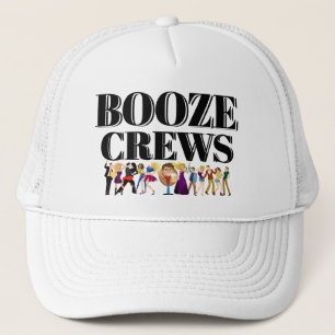 Casquette Amusant Novelty Baseball Idée cadeau BOOZE CREWS T