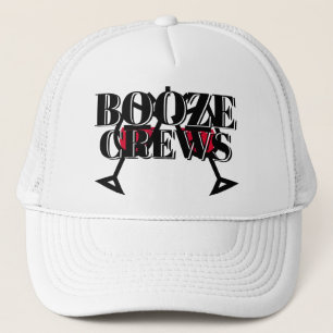 Casquette Amusant Novelty Baseball Idée cadeau BOOZE CREWS T