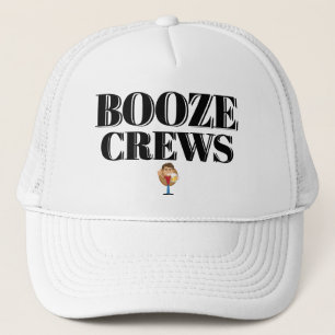 Casquette Amusant Novelty Baseball Idée cadeau BOOZE CREWS T