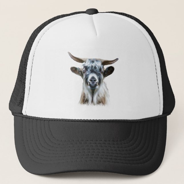 Casquette Amusant Vieux Chèvre au-dessus de l'Humour de Hill (Devant)