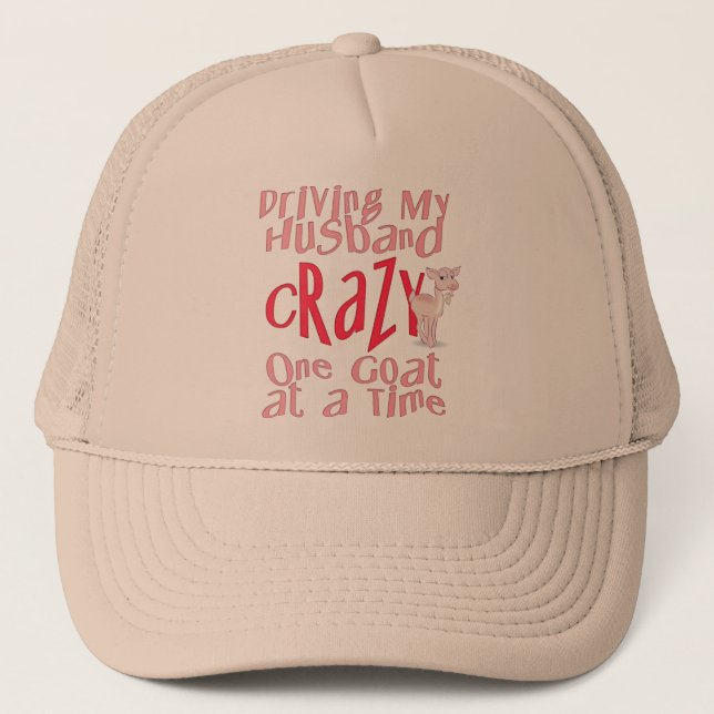 Casquette Amusante conception chèvre pour femmes (Devant)
